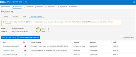 PowerStore: Health Checks detects high time skew on Nodes and BMC ...