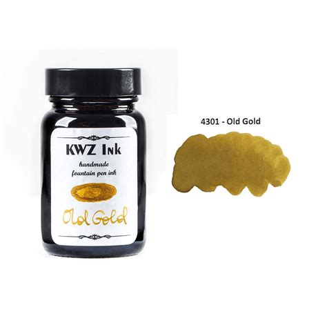 Buy KWZ Standard Old Gold Yellow Ink | KWZ Inks Online | Makoba