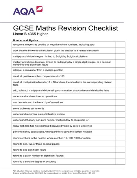 Image result for Maths Checklist for Assessment