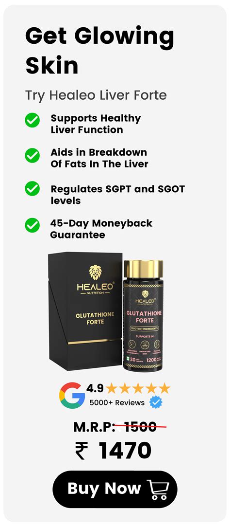 What Makes Glutathione Forte Different from Other Supplements?| Healeo ...