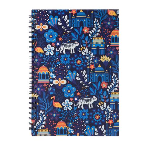 Chumbak Midnight Jungle Spiral Notebook : Amazon.in: Office Products