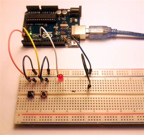 How to Buttons Arduino without Pull-Up Resistor 的图像结果
