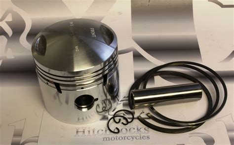 PISTON C/W RINGS, APPROX 6.5:1, +20