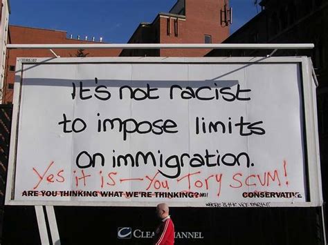 Is it really not racist to oppose immigration?