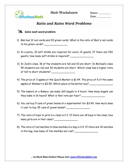 Ratio Word Problems 的图像结果
