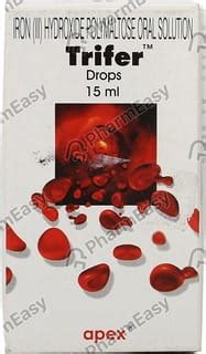 Buy Trifer 50 MG Oral Drop (15) Online & Save Up to 24% at PharmEasy