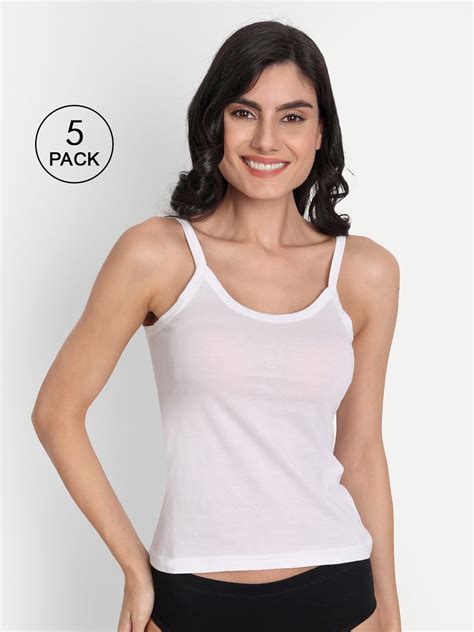 Buy Women White Slips (Pack Of 5) Combo Offer: TT Bazaar – T T Bazaar