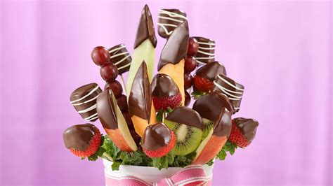 Chocolate Covered Fruit Arrangements