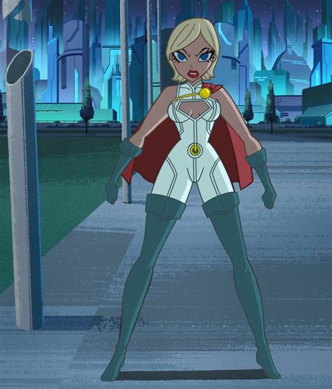 Power Girl in Justice League Action by KiteGamer on DeviantArt