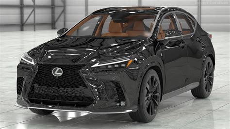 3D 2024 Lexus NX Black Rigged model - TurboSquid 2160539