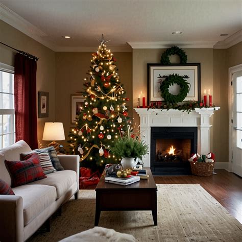 Christmas Living Room Decor for Small Spaces - 42 Stylish & Space ...