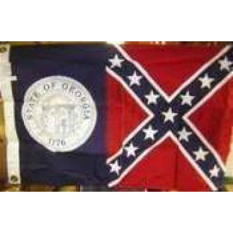GA Flag - Georgia 1956-2001 Flag - Ultimate Flags