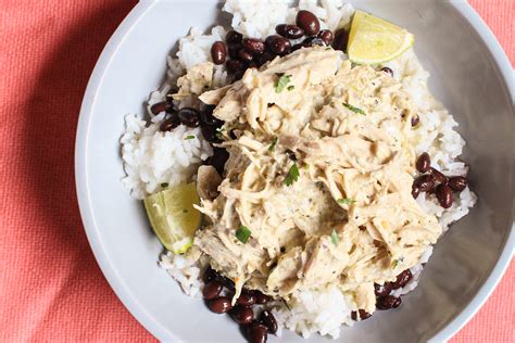 Green Chile Chicken Crock Pot | The Frayed Apron