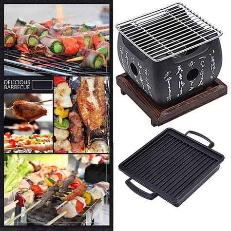 Buy Japanese Style BBQ Grill, Portable Barbecue Stove Japanese Food ...