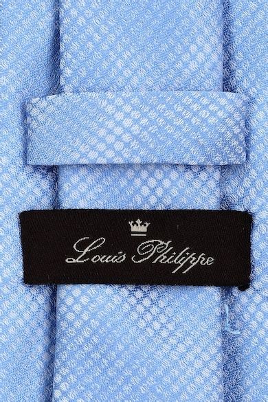 Buy Men Blue Textured Tie Online - 579471 | Louis Philippe