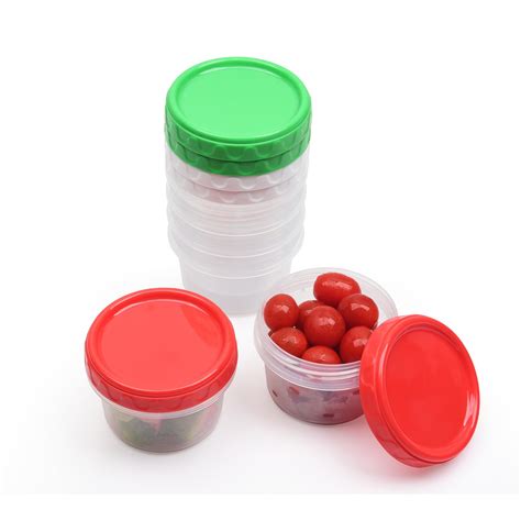 Amazon.com: EONJOE 8 oz Small Freezer Containers with Lids Stackable ...