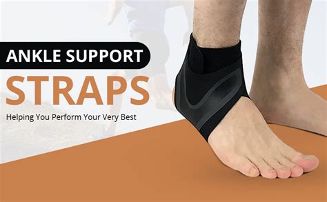 Buy Leeonz Ankle support strap for men and women, Breathable ligament ...