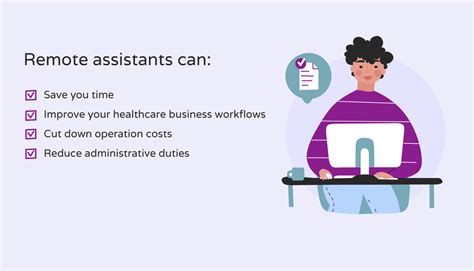 What a remote assistant does for healthcare practices