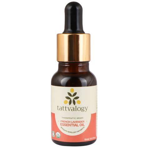 Buy Tattvalogy Certified Organic French Lavender Essential Oil, 15ml ...