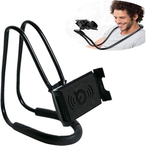 CELLMASTER Lazy Neck Phone Holder, Neck Hanging Mobile Cell Phone Stand ...