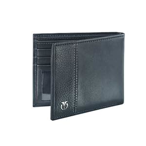 TITAN Black Leather Men's Wallet (TW111LM1BK) : Amazon.in: Fashion