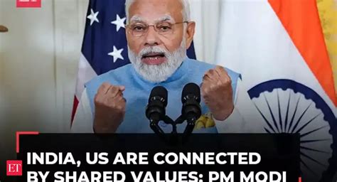 PM Modi tweets: India, US are connected by shared values, cultural ...