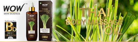 Buy WOW Skin Science Thai Body Massage Oil for Reviving and Refreshing ...