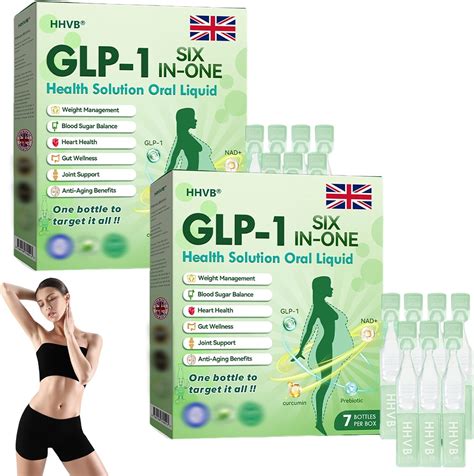 HHVB GLP-1 SIX-in-ONE Health Solution Oral Liquid, Advanced GLP-1 Oral ...