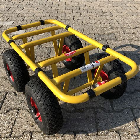 Buy Ravendo Dolly Plate Trolley 4 Wheel 300 kg TD 300-4 W Heavy Duty ...