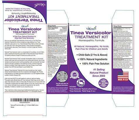 Naturasil Tinea Versicolor Treatment Kit - Nature's Innovation, Inc ...