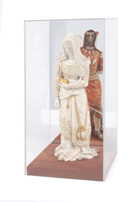 Lot - CHARLES NOKE FOR DOULTON-BURSLEM TWO-SIDED FIGURE