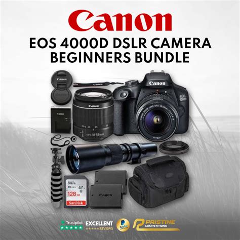 Canon EOS 4000D DSLR Camera 的图像结果