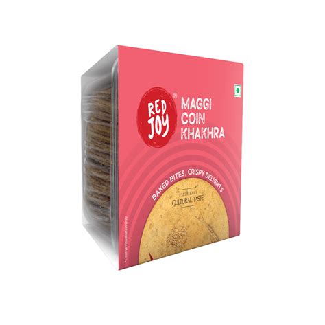 MAGGI COIN KHAKHRA RED JOY – Govindjee Store Eat Good Any Time