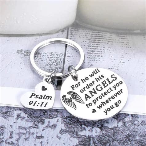 RoiDes Arts Silver Plated Bible Verse Keychain Price in India - Buy ...