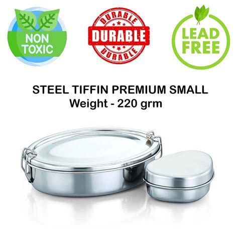 SHIV SHAKTI ARTS Stainless Steel Lunch Box for School, Office Tiffin