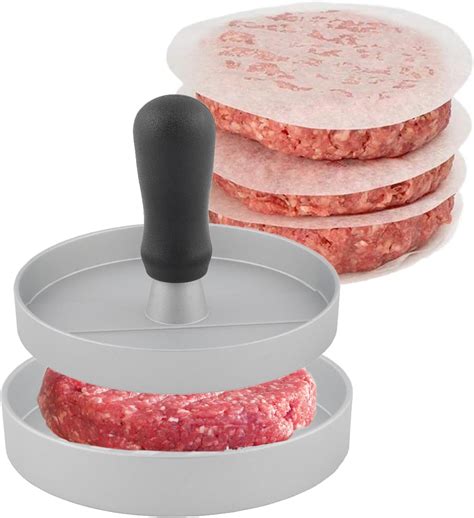 Amazon.com: ZICA Commercial Hamburger Patty Maker 150mm/6inch Stainless ...