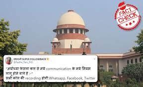 Fake Message About Social Media Surveillance Goes Viral As Ayodhya ...
