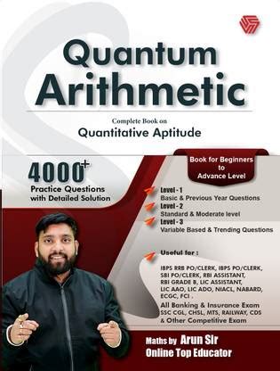 Quantitative Math: Buy Quantitative Math by Sir Arun at Low Price in ...