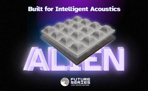 MMT Acoustix® Alien Acoustic Foam | A-Line Soundproofing & Acoustic ...