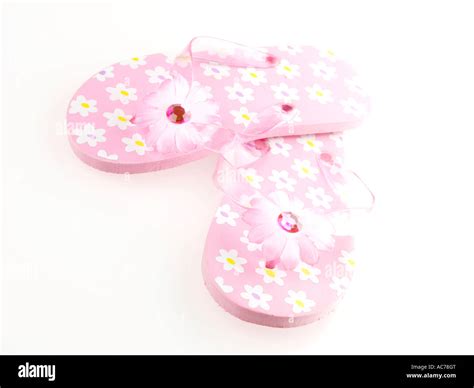 Childrens Flip Flops Stock Photo - Alamy
