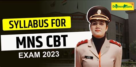 Detailed Syllabus for MNS CBT Exam 2023