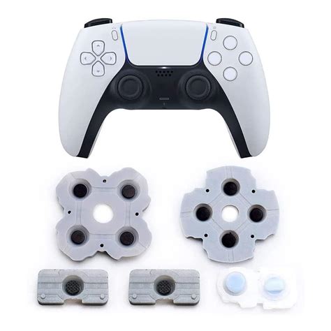 Buy Silicone Conductive Adhesive Pad Rubber Pads Buttons for PS5 V1 BMD ...