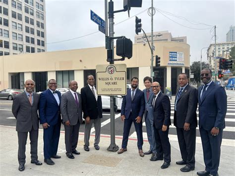 Downtown Intersection Dedicated in Honor of Civil Rights Attorney ...