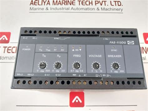 Deif Fas-113Dg Synchronize Controller Free Shipping – Aeliya Marine Tech