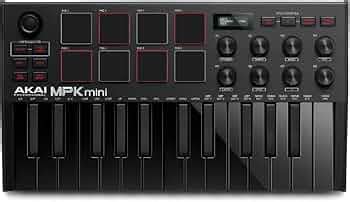 Akai MPK MINI MK3 Compact Midi Keyboard and Pad MIDI Controller - Price History