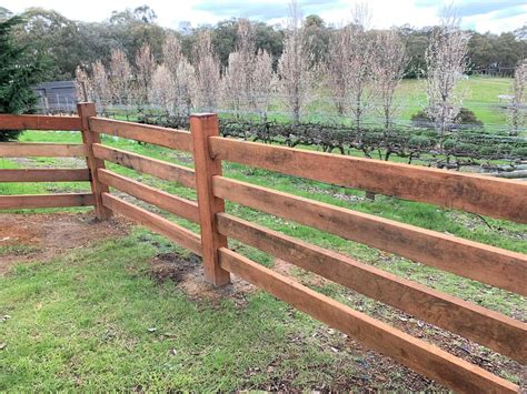 Types of Post and Rail Fencing Available in Australia