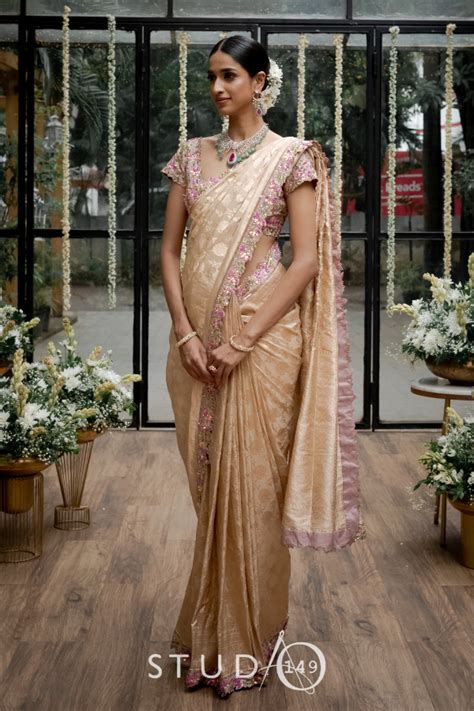 Designer Muhurtam Saree | Off White & Gold | Wedding Saree – Studio 149 ...