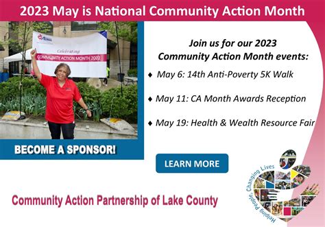 Become a Sponsor for the 2023 Community Action Month | CAP Catering