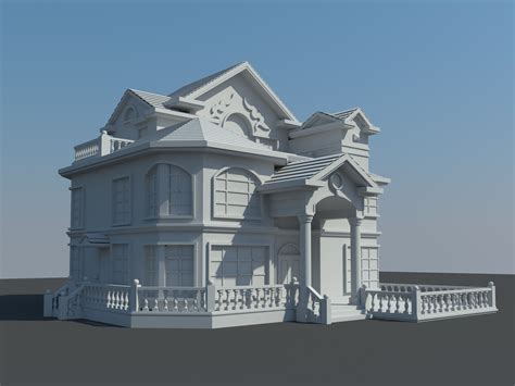 房子模型-vr简单渲染|三维|场景|younglight - 原创作品 - 站酷 (ZCOOL)