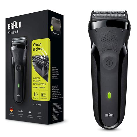 Braun Series 3 300S Mens Electric Shaver Rechargeable Waterproof Razor ...